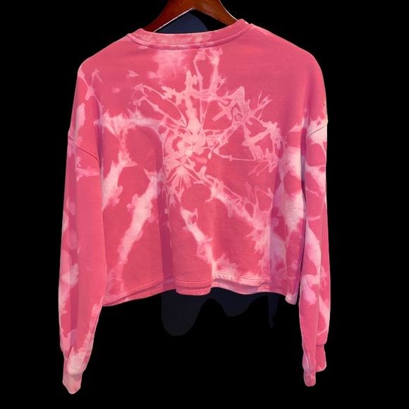 NEW TIE DYED CROPPED SWEATER - Picture 2 of 2